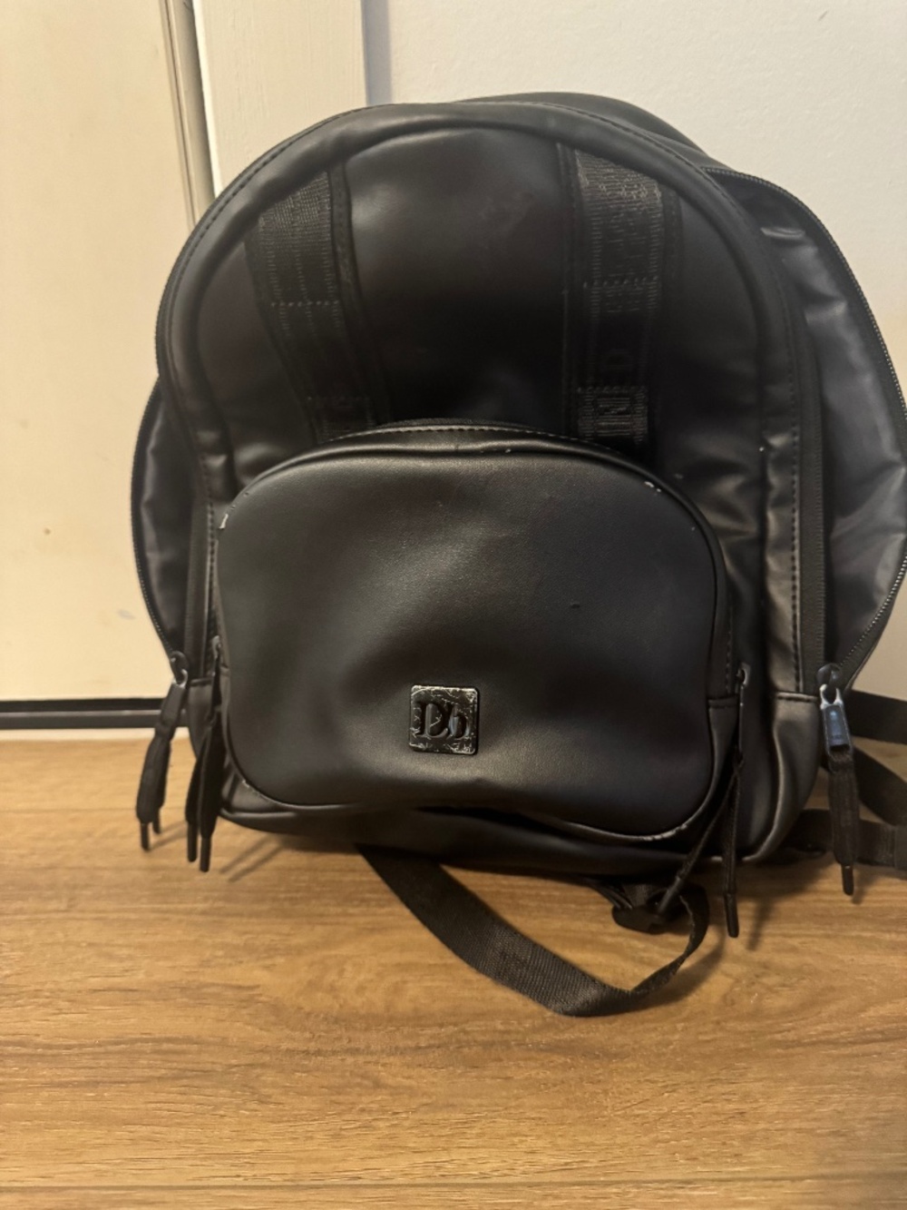 Douchebag DB petite mini backpack purse black